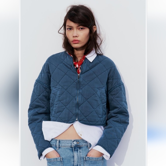 BNWT! Zara quilted jacket - Picture 2 of 5